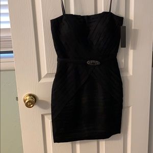 NWT Robert Rodriguez strapless cocktail dress sz 0